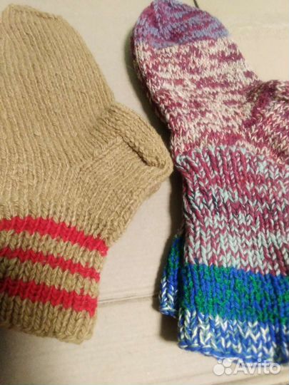 Носки и следки ручной работы