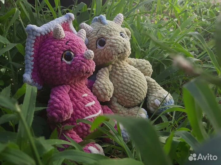 Вязаные игрушки ручной работы