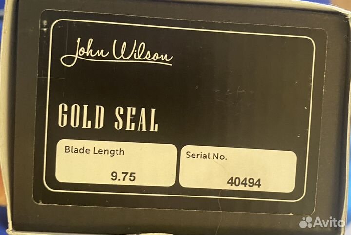 Wilson gold seal лезвия