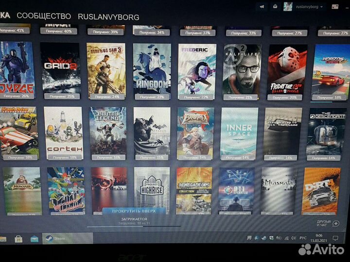 Коллекция игр Steam разные