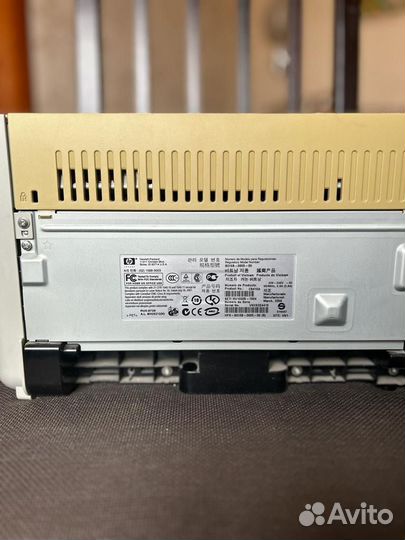 Принтер лазерный hp p1005 ч/б