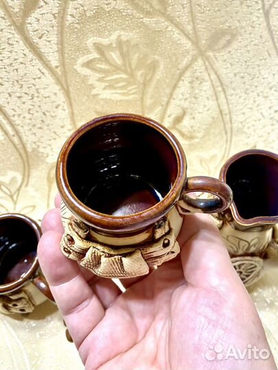 Сервиз кофейный керамика винтаж