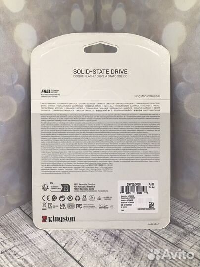 SSD M.2 NVMe 500Gb, 1Tb Kingston