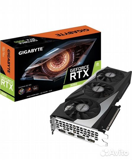 Видеокарта Gigabyte GeForce RTX 3060 12 гб