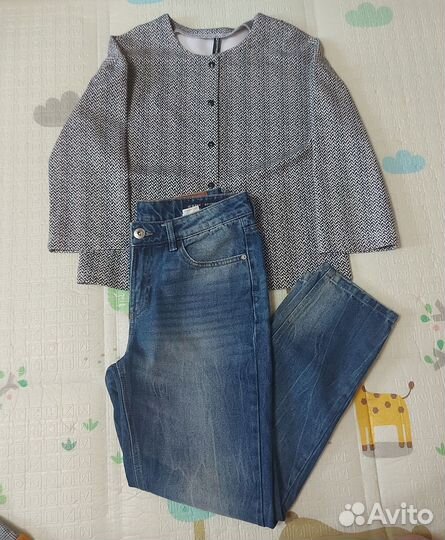 Женские вещи пакетом 42 44 zara lime