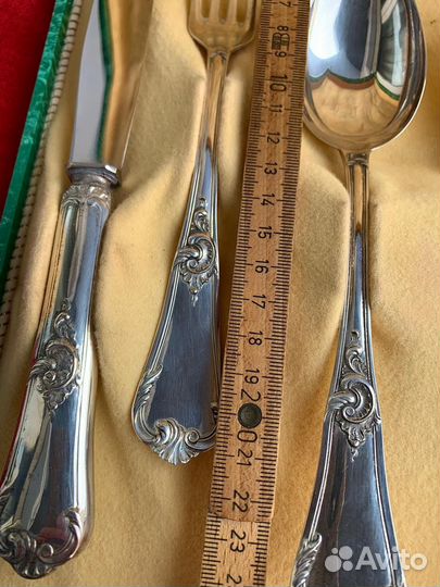 Набор столовых приборов серебро/приборы серебро