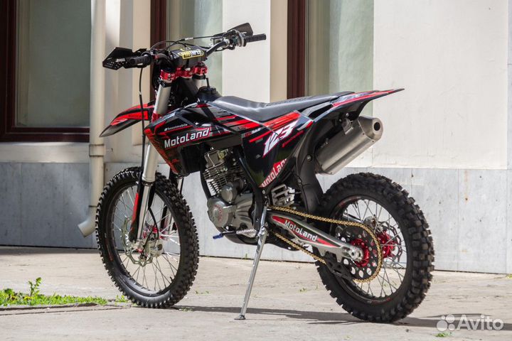 Кроссовый мотоцикл motoland xt 250 st 21/18 (172fm