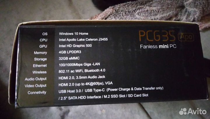 Мини пк mini pc mele pcg35 apo