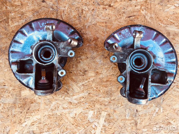 Задний кулак левый правый мерседес гл гле глс 166