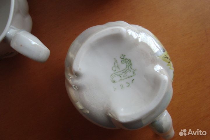 Набор Кружки фарфор СССР и другая посуда