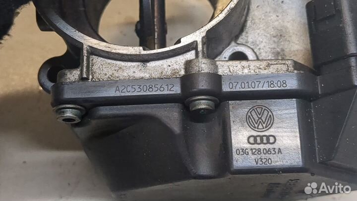 Заслонка дроссельная Volkswagen Passat 6, 2007