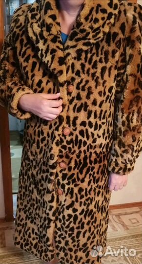 Леопардовая шуба