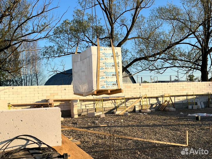 Газобетонные блоки с завода Бонолит