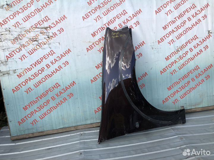 Крыло переднее правое Лада Ларгус,Логан 1 Ф2