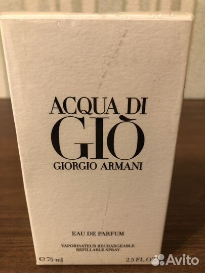 Парфюм Armani acqua di gio