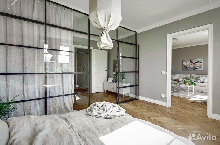 Раздвижные двери лофт