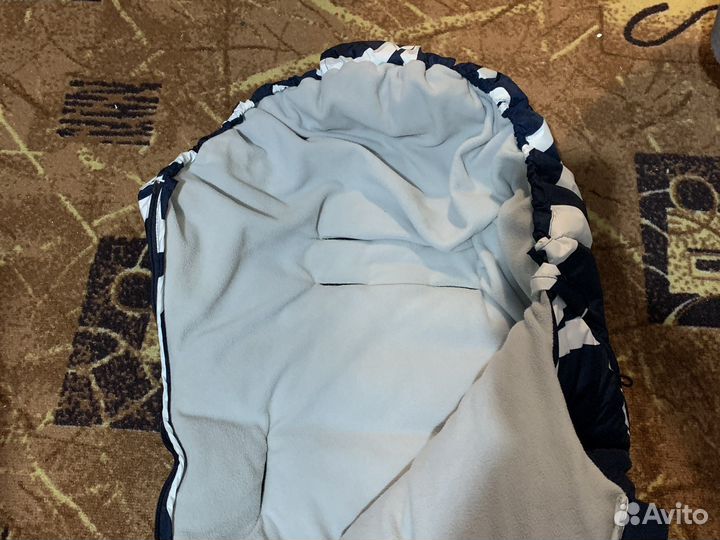 Детский зимний конверт в коляску