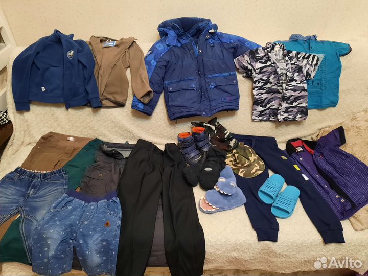Вещи пакетом на мальчика 116