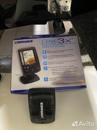 Эхолот lowrance elite-3x