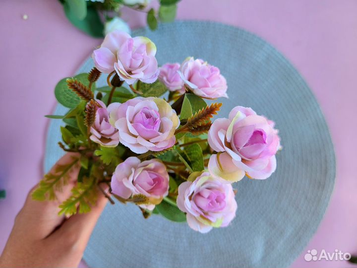 Искусственные цветы для декора