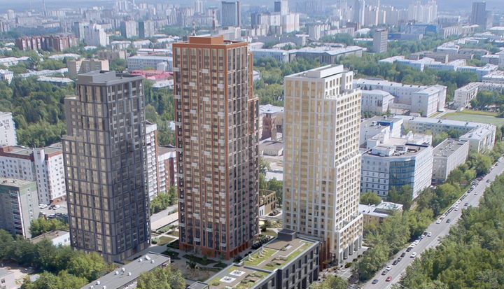 2-к. квартира, 67,9 м², 9/26 эт.