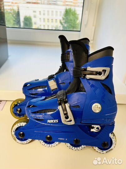 Детские ролики + защита 25-29