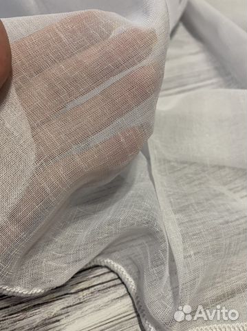 Тюль под лён