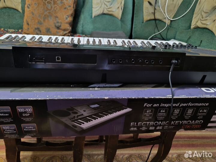 Синтезатор casio CTK-7200
