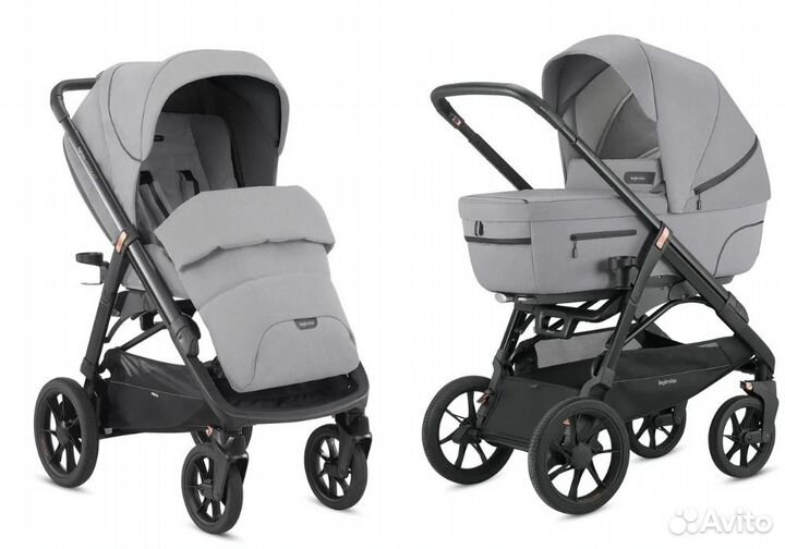 Коляска 2 в 1 Inglesina Aptica XT Grey