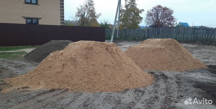 Навоз Песок Чернозем