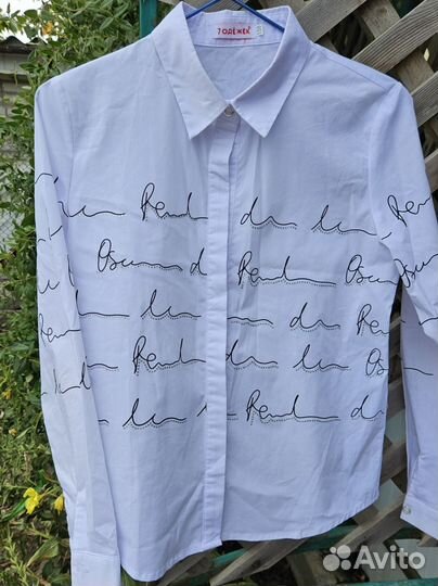 Рубашка белая на девочку