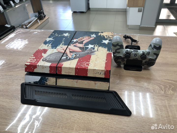 Нб6) PlayStation 4 FAT 500GB