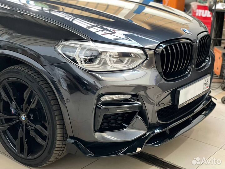 BMW G01 G02 Сплиттер М перфоманс