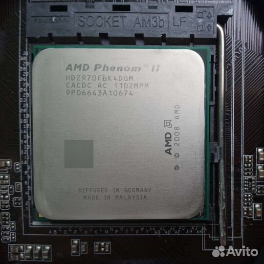 Мат. плата Asus M5A78L LE rev.2.02 с процессором