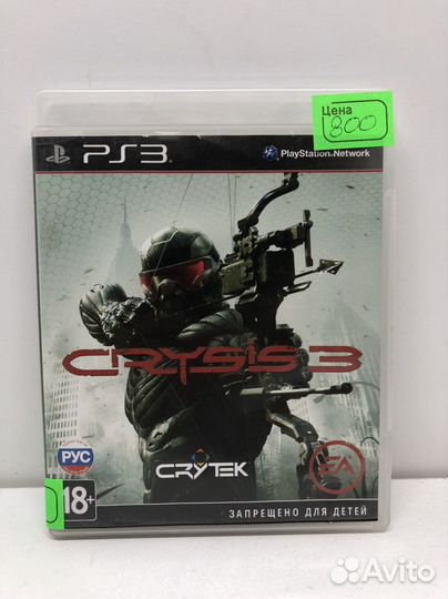 Диск Crysis 3 для PS3