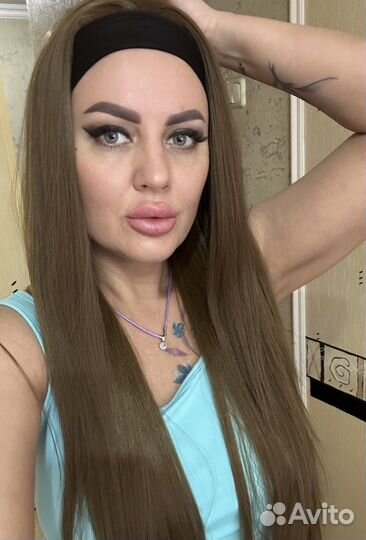 Парик светло-русый - 70 см