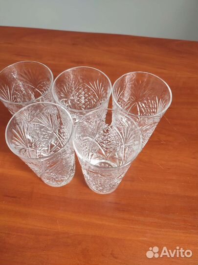Хрустальные стаканы СССР