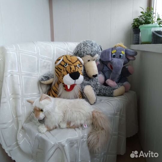 Большие мягкие игрушки пакетом