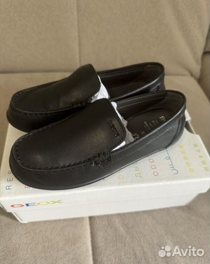 Мокасины geox 33 для мальчика