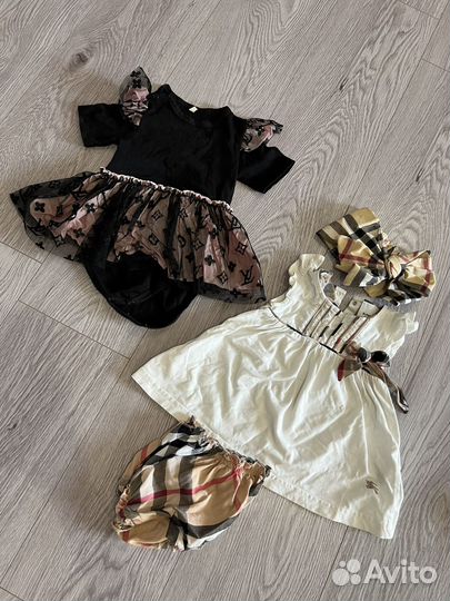 Вещи пакетом на девочку 68 74 80