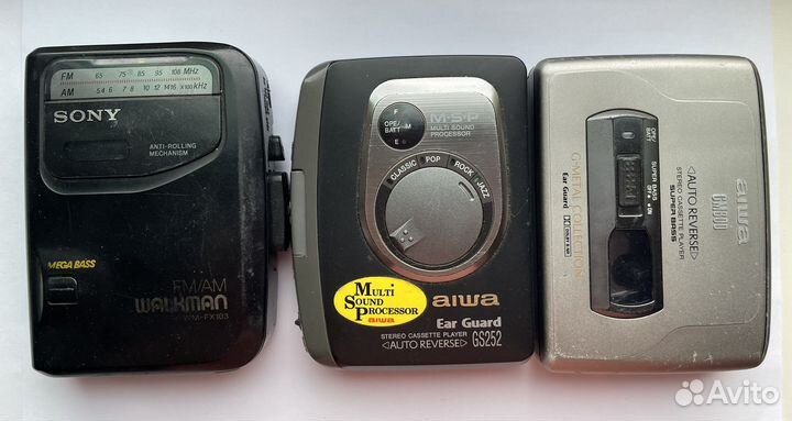 Кассетные плееры sony, aiwa На брони для Игоря