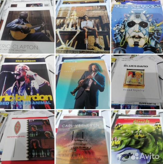 Западная рок музыка на сд. комплект