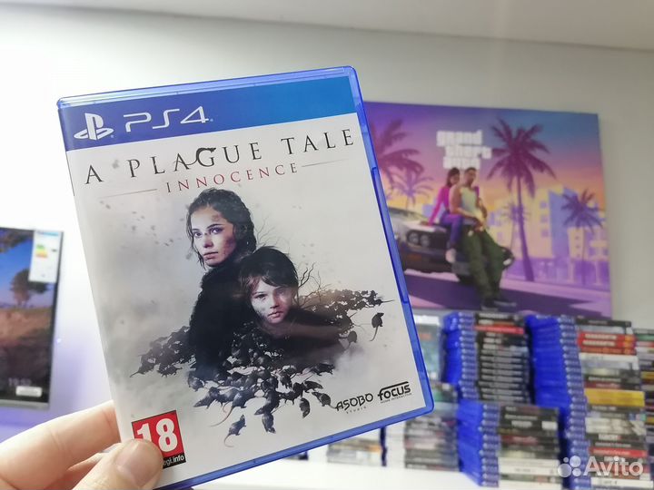 A Plague Tale innocence PS4, PS5 (б/у)