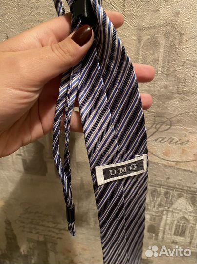 Галстук на мальчика с застежкой / регулятором