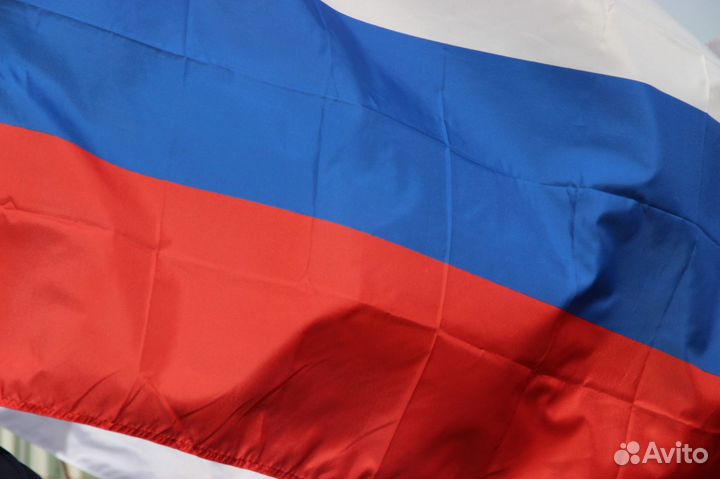 Флаг России триколор в ассортименте