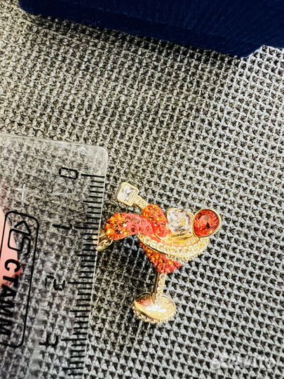 Swarovski брошь