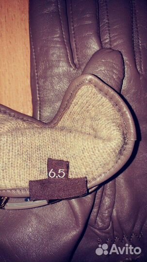 Перчатки кожаные