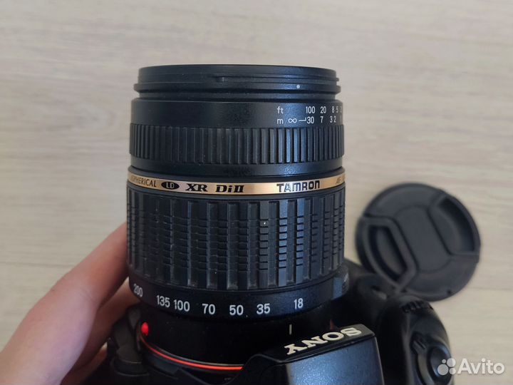 Фотоаппарат Sony A57 + Объектив Tamron 18-200 mm