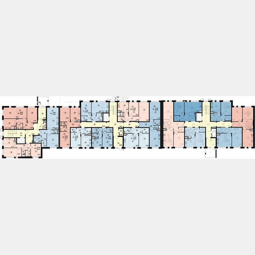 2-к. квартира, 35,3 м², 1/4 эт.