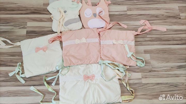 Бортики в кроватку